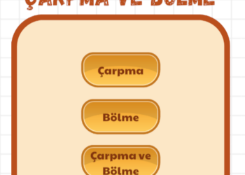 Altın Karma Tam Sayılarla Çarpma ve Bölme Oyunu
