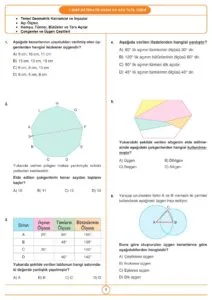 5.Sınıf Matematik Kasım Ayı Ara Tatil Ödev Fasikülü