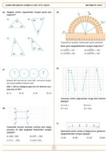 5.Sınıf Matematik Kasım Ayı Ara Tatil Ödev Fasikülü