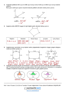 2025 – 2026 5.Sınıf Matematik 1.Dönem 1.Yazılı Soruları