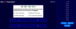 5.Sınıf Basamak Değeri Kim 100 Puan İster Oyunu 8 5.Sınıf Basamak Değeri Kim 100 İster Oyunu