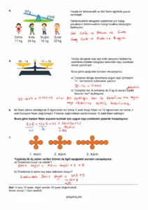 2024 - 2025 5.Sınıf Matematik 2.Dönem 2.Yazılı Soruları