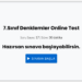 7.Sınıf Denklemler Online Test