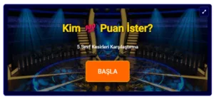 5.Sınıf Kesirleri Karşılaştırma: Kim 100 Puan İster?
