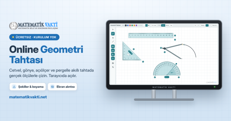 Online Geometri Tahtası